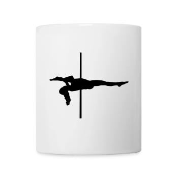Pole Dance - Tasse - Weiß - Vorne