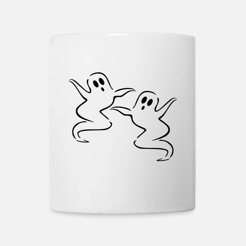 fantôme - Mug blanc - blanc