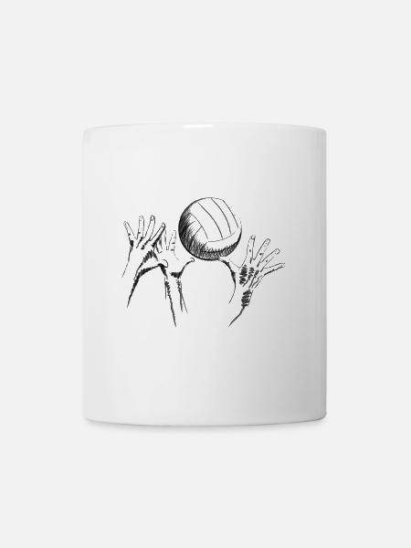 volleyball - Mug blanc - blanc