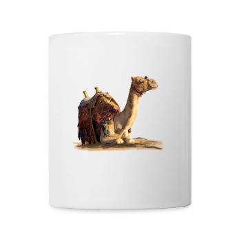 kamel - Tasse - Weiß - Vorne