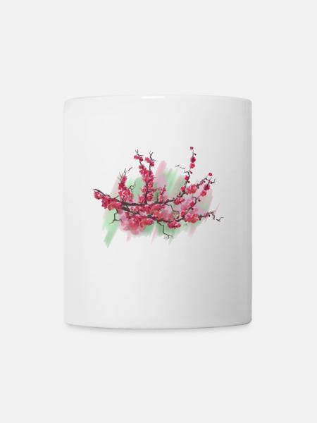 sakura - Tasse - Weiß