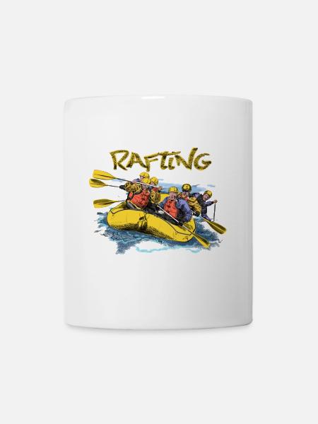 Rafting - Tasse - Weiß