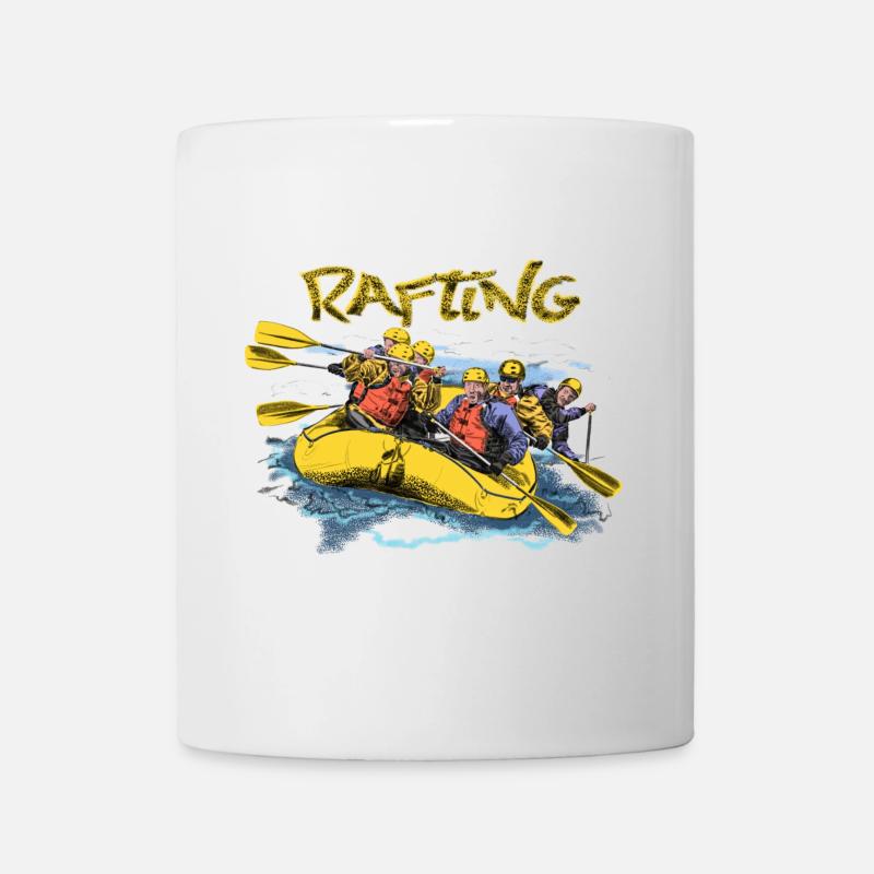 Rafting - Tasse - Weiß