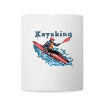 Kayak - Mug blanc - blanc - Devant