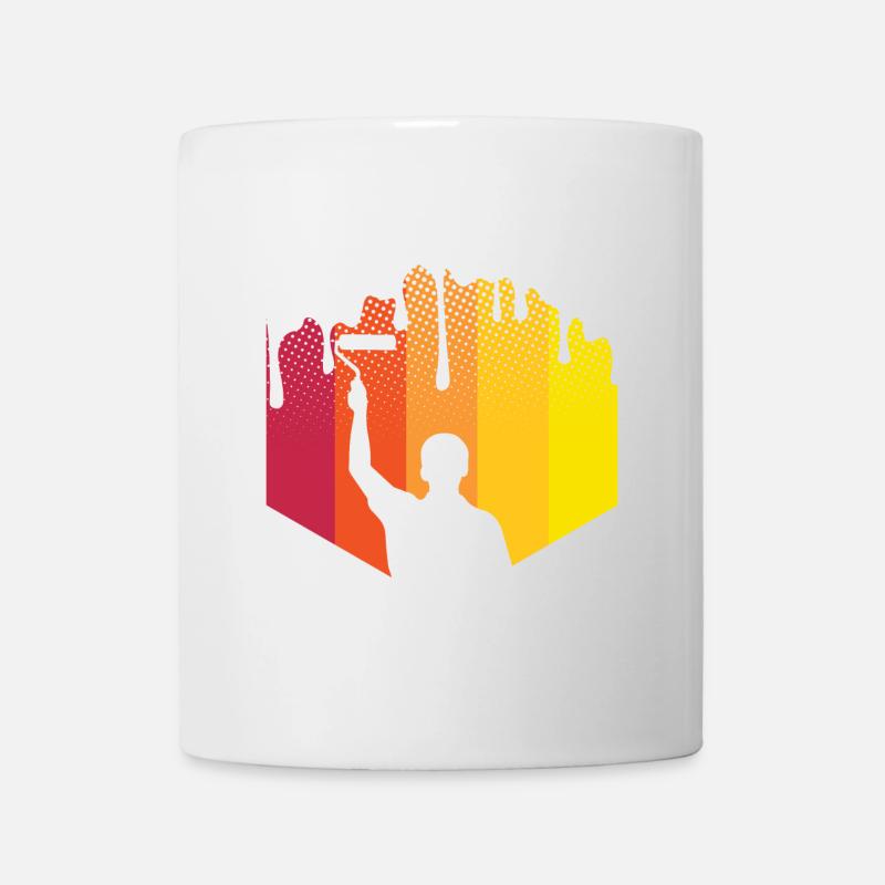 Maler - Tasse - Weiß