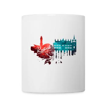 Horizon de Rostock - Mug blanc - blanc - Devant