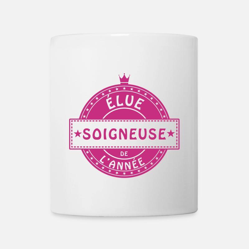 elue soigneuse - Mug blanc - blanc