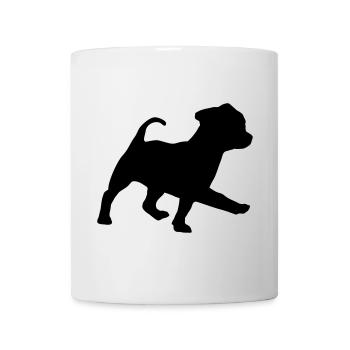 dog, puppy - Mug - white - Front