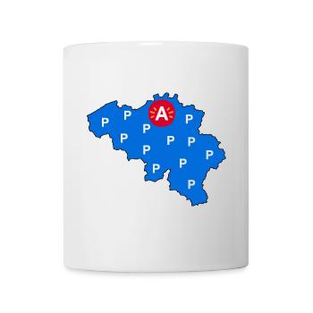 t'City and the parking - Mug - white - Front