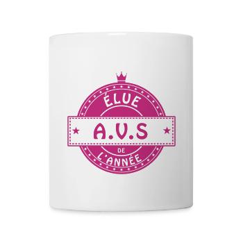 elue avs asstante de vie scolaire - Mug blanc - blanc - Devant