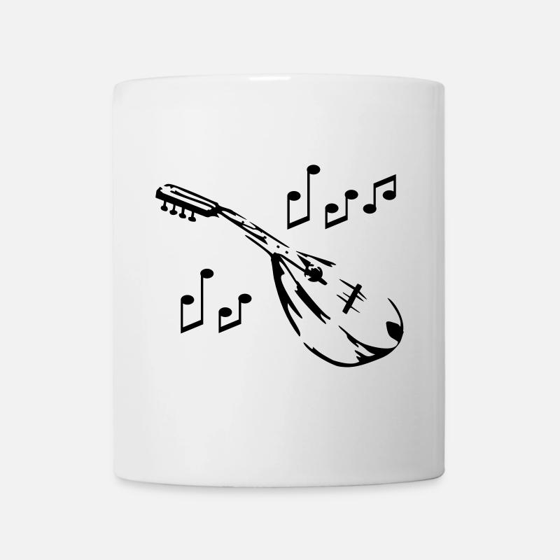 mandolin - Mug - white