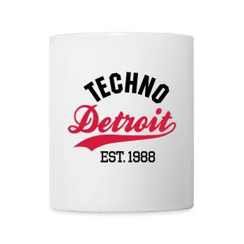 Techno Detroit est.1988 - Mug - white - Front