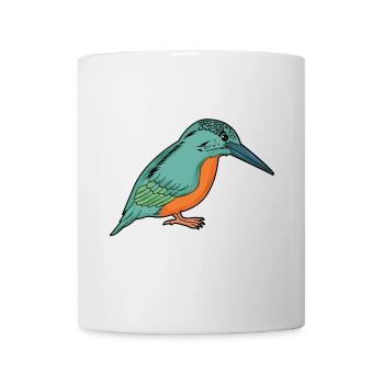 Eisvogel - Tasse - Weiß - Vorne