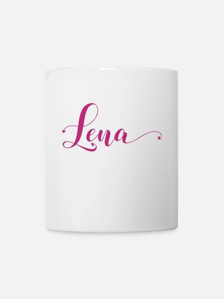 lena - Tasse - Weiß