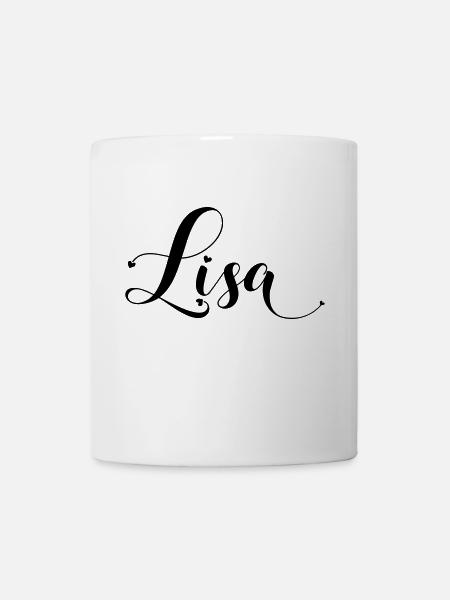 lisa - Tasse - Weiß