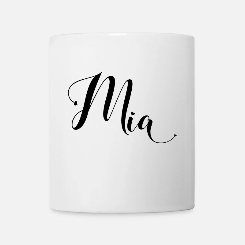 mia - Tasse - Weiß