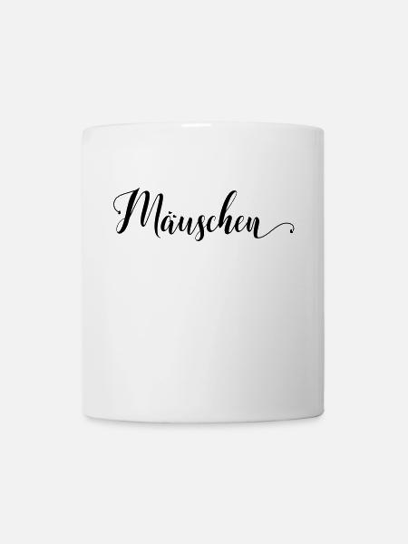 maeuschen - Tasse - Weiß