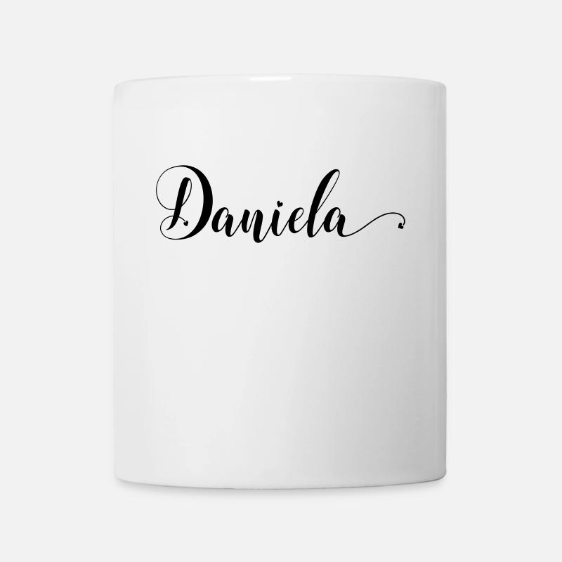 (daniela) - Tasse - Weiß