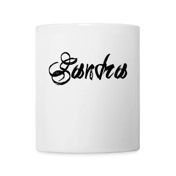 Sandra - Tasse - Weiß - Vorne