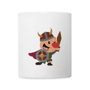 Idée cadeau Viking Funny Viking Cochon - Mug blanc - blanc - Devant