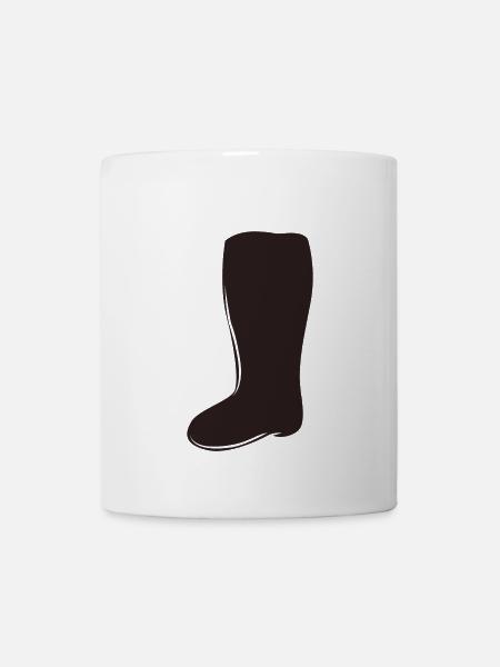 Booten - Tasse - Weiß
