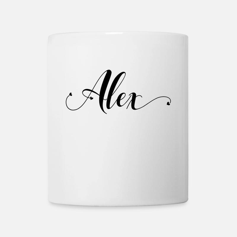 (alex) - Tasse - Weiß