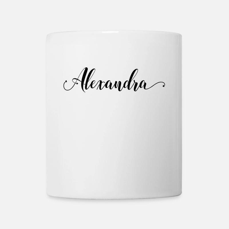 (alexandra) - Tasse - Weiß