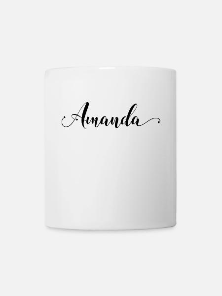 amanda - Mug - white