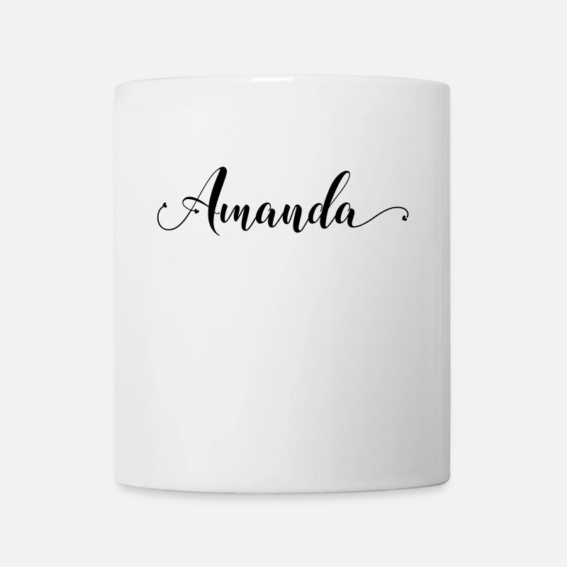 amanda - Mug - white