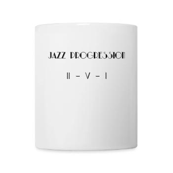 ii vi Jazz progression - Mug - white - Front