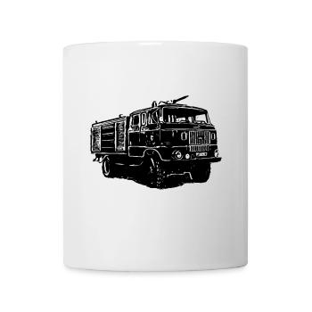 W50 Fire Brigade | GDR | Moped | Truck | Technology - Mug - white - Front