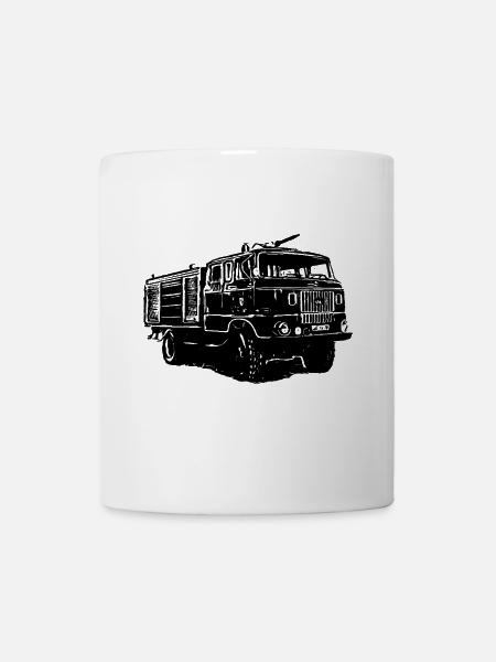 W50 - Feuerwehr - Tasse - Weiß