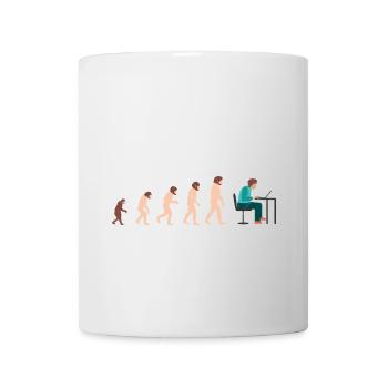 Idée cadeau Evolution Developer Programmer - Mug blanc - blanc - Devant