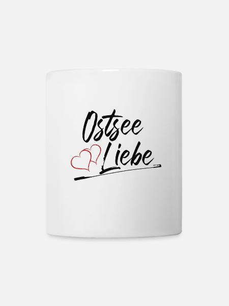 Ostsee Liebe - Tasse - Weiß
