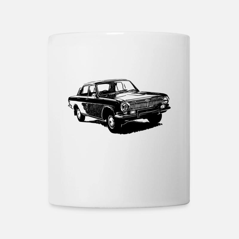 Wolga GAZ 24 - Tasse - Weiß