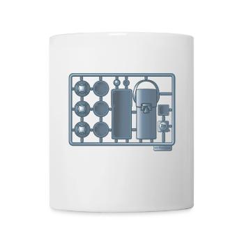 Le petit kit du joueur de pétanque - Mug blanc - blanc - Devant