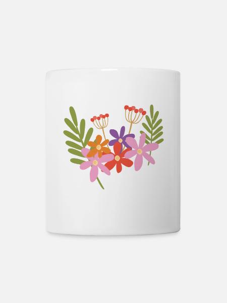 Frühling - Tasse - Weiß