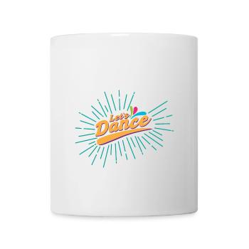 Party Let's Dance Dancer Lustige Geschenkidee - Tasse - Weiß - Vorne