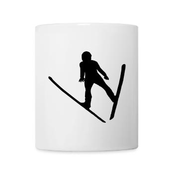 Ski Jumper - Mug - white - Front