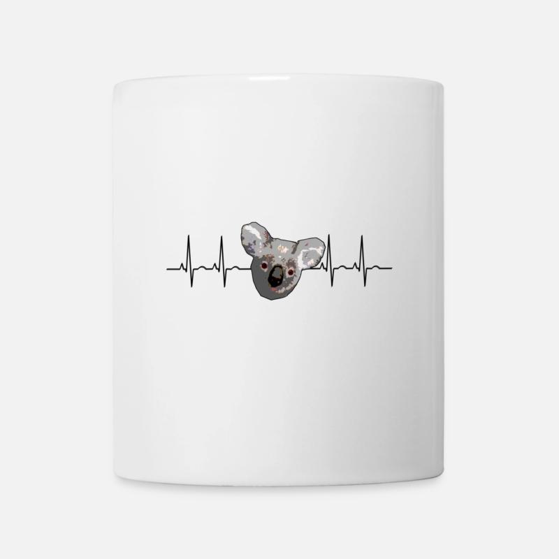 Koala Herz Liebe Australien Tierschutz Tiere - Tasse - Weiß