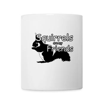 Amis écureuils animaux Dire - Mug blanc - blanc - Devant