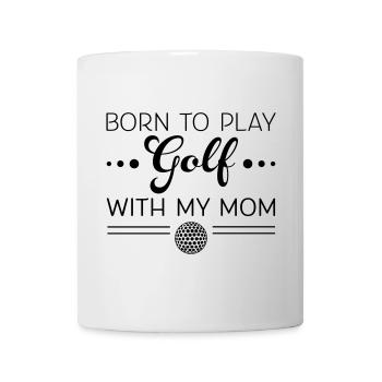Golf - Tasse - Weiß - Vorne