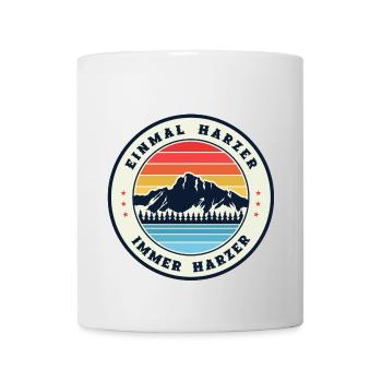 Einmal Harzer, Immer Harzer - Tasse - Weiß - Vorne