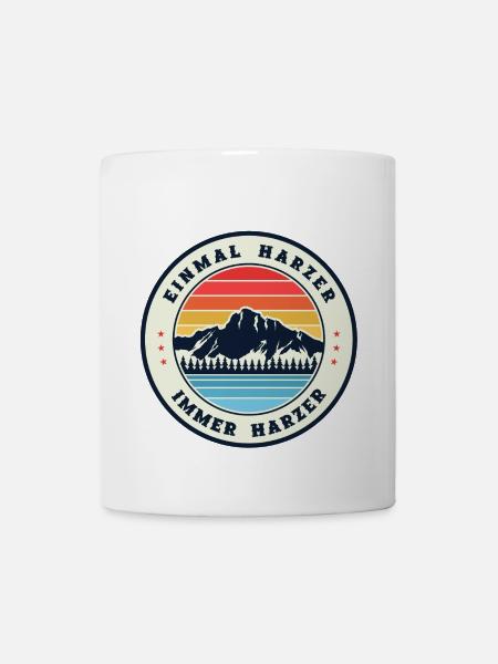Einmal Harzer, Immer Harzer - Tasse - Weiß
