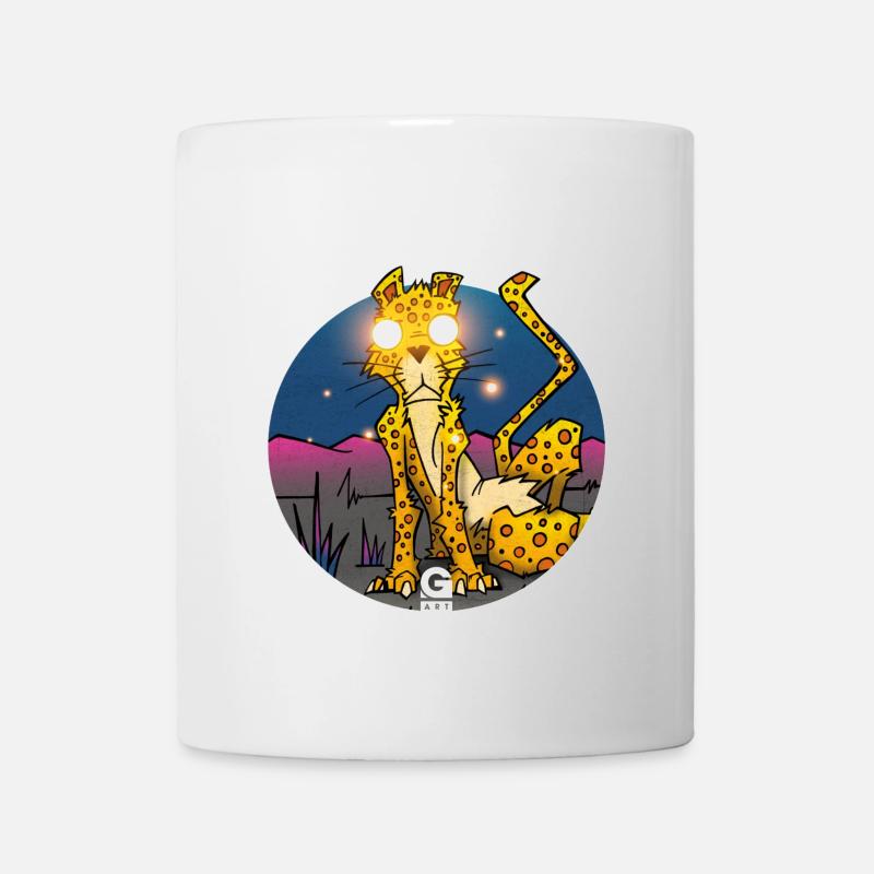 GIGGJOTT animatti fattopardo - Mug blanc - blanc