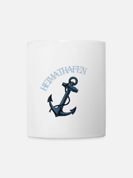 HEIMATHAFEN - Tasse - Weiß