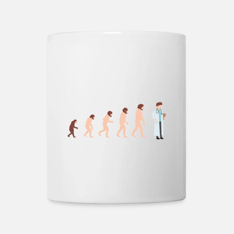 Evolution doctor doctor Funny gift idea - Mug - white