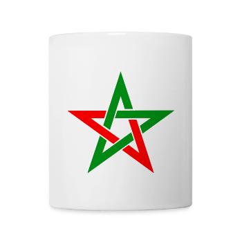 Moroccan star - Mug - white - Front