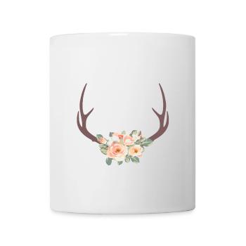 Fleurs de bois de boho 3 - Mug blanc - blanc - Devant
