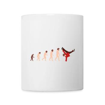 Evolution Breakdance Funny gift idea - Mug - white - Front